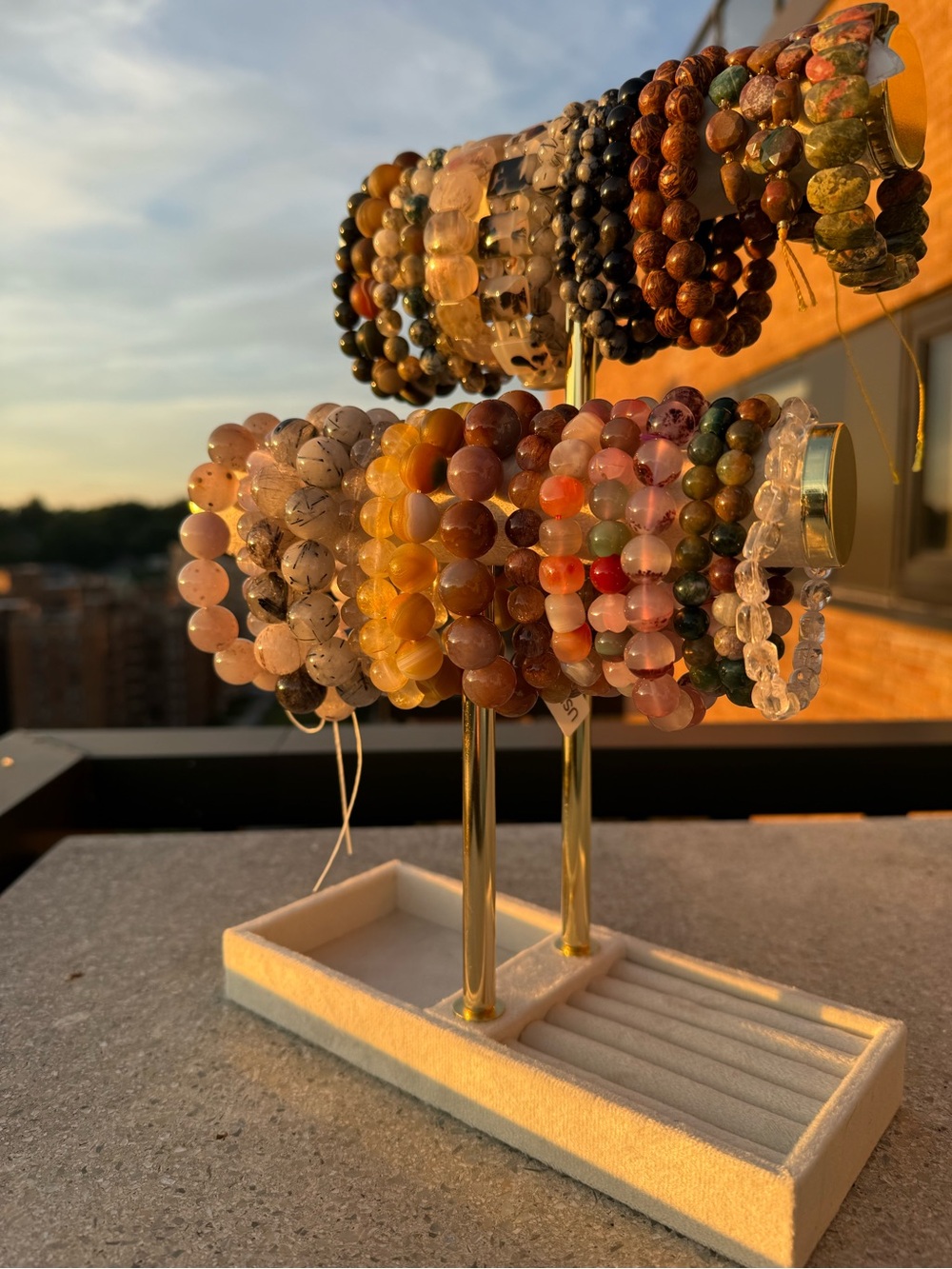 ULTRA HIGH QUALITY Beaded Crystal Bracelet Bundle
